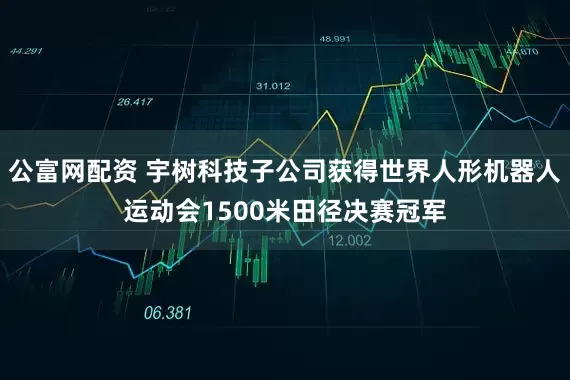 公富网配资 宇树科技子公司获得世界人形机器人运动会1500米田径决赛冠军